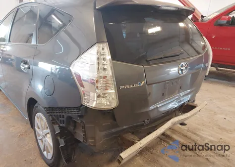 2012 Toyota Prius V Three from USA, damaged, VIN JTDZN3EU8C3038844